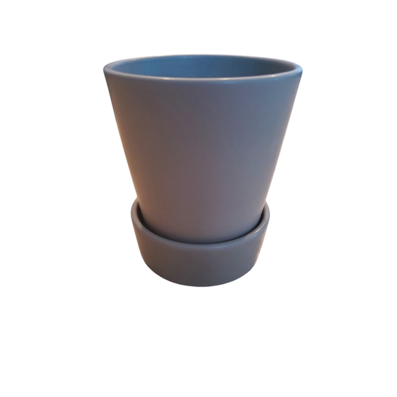 Grey Ceramic Pot - Picture 1 of 6